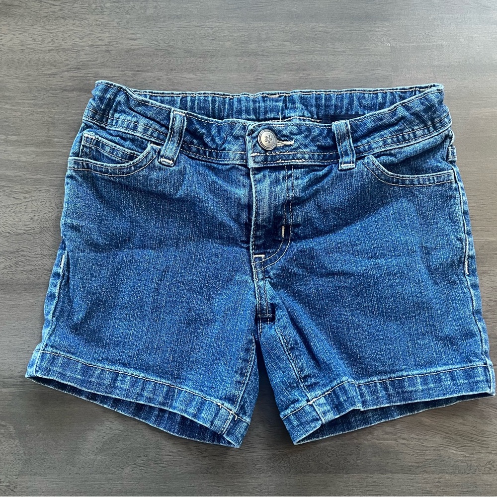 Faded Glory girls Jean shorts size 7